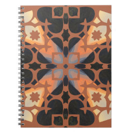 Cuaderno Patrón Retro Tan