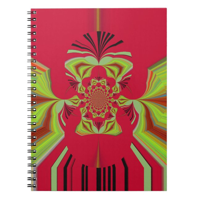 Cuaderno Patrón rojo Hakuna Matata (Frente)