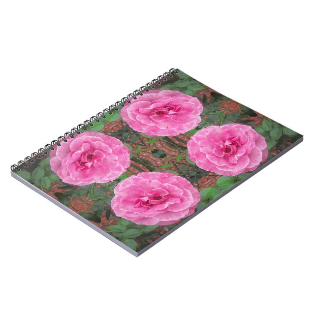 Cuaderno Patrón rosa (Lado Izquierdo)