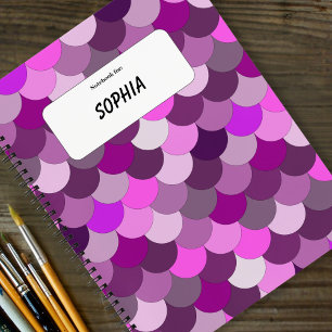 Cuaderno Patrón rosa