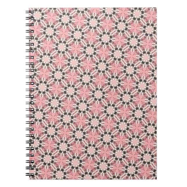 Cuaderno Patrón rosa floral (Frente)