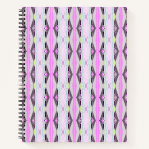 Cuaderno Patrón rosa único
