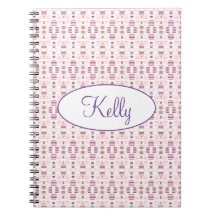 Patrón Rosa Y Mauve