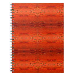 Cuaderno Patrón ruso azteca Naranja