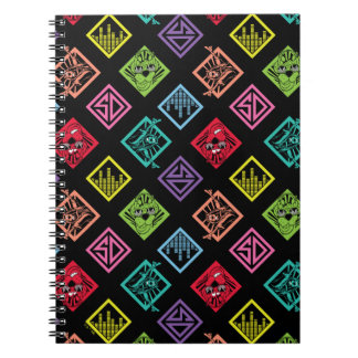 Cuaderno Patrón Scooby-Doo de DJ