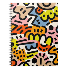 Cuaderno Patrón sin fisuras de Memphis