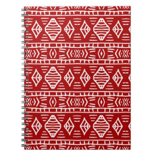 Cuaderno Patrón sin fisuras de rayas pintadas a mano con et