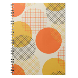 Cuaderno Patrón sin fisuras del círculo geométrico