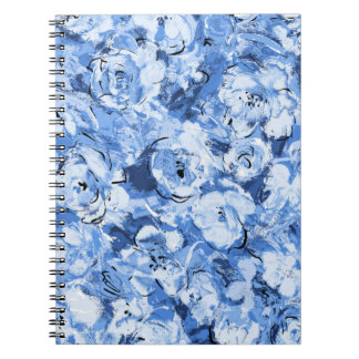 Cuaderno Patrón sin foco con flores
