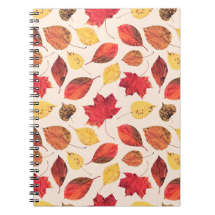 Cuaderno Patrón sin foco creado a partir de hojas aisladas