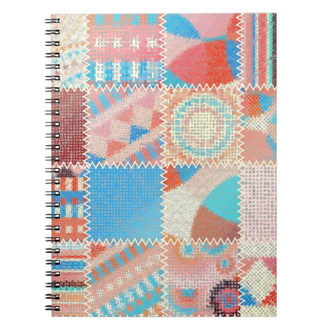Cuaderno Patrón sin foco. Imitación de un patrón de retracc (Frente)