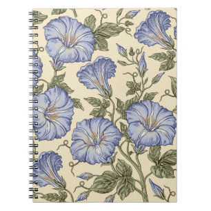 Cuaderno Patrón sin foco. Montaje de flores silvestres de P
