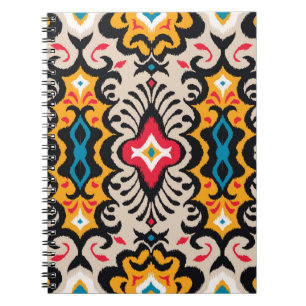 Cuaderno Patrón sin inconvenientes con adorno de paisley