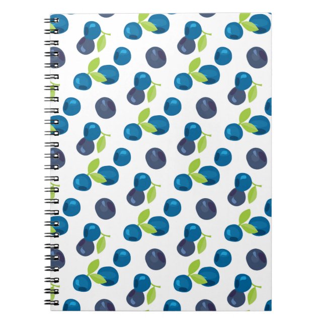 Cuaderno Patrón sin mar con bayas (Frente)