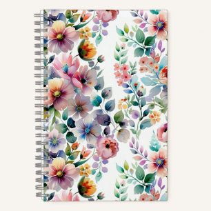 Cuaderno Patrón sin soldadura acuarela