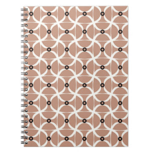 Cuaderno Patrón sin soldadura con líneas onduladas blancas