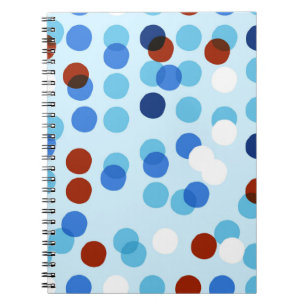 Cuaderno Patrón sin soldadura con ornamento de doodle abstr
