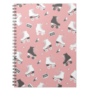 Cuaderno Patrón sin soldadura con patines de rodillos y cin