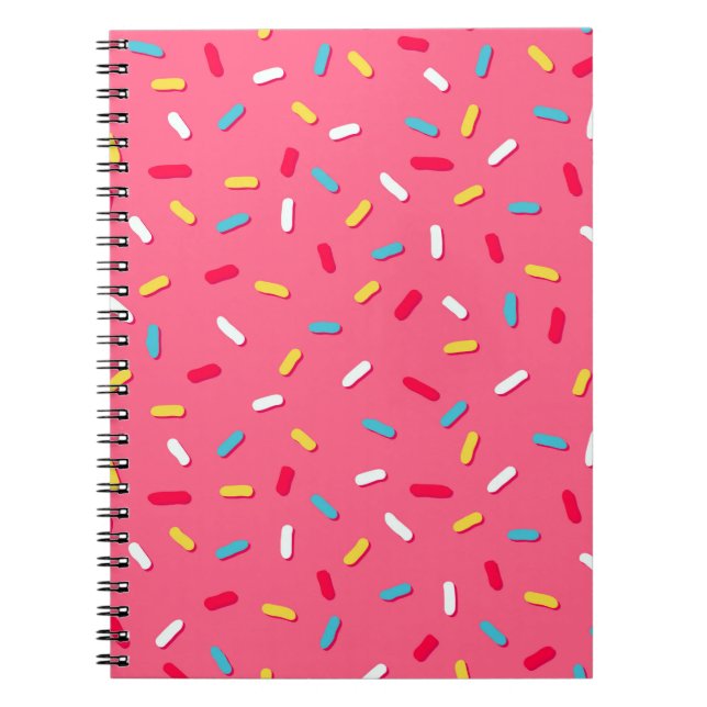 Cuaderno Patrón sin soldadura de acristalamiento de Donut,  (Frente)