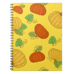 Cuaderno Patrón sin soldadura de calabaza. Dodle brushe dib
