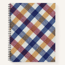 Cuaderno Patrón Tartán multicolor