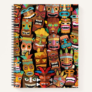 Cuaderno Patrón Tiki