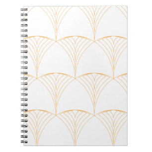 Cuaderno Patrón tradicional lujoso y elegante