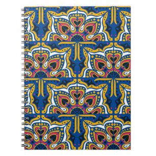Cuaderno Patrón transparente de Azulejos portugal