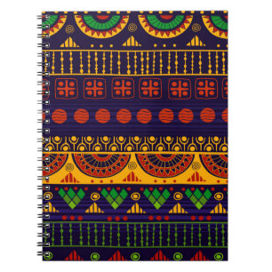 Cuaderno Patrón tribal sin fisuras.