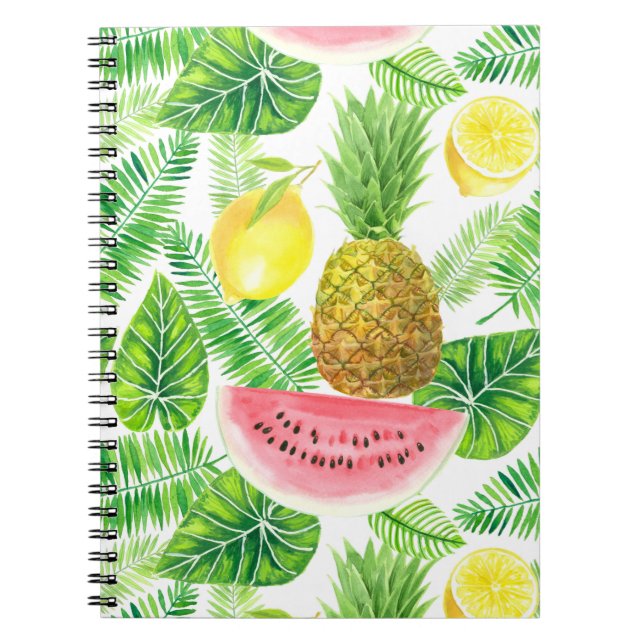 Cuaderno Patrón tropical (Frente)