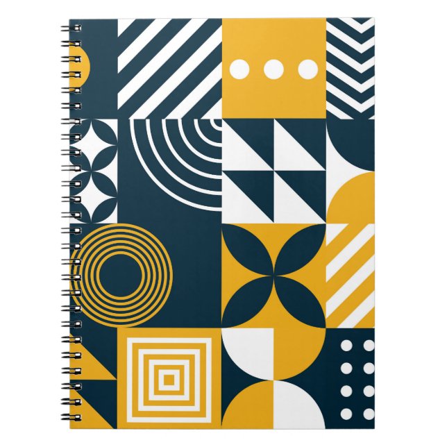 Cuaderno Patrón universal: Papel tapiz, Textil, Web. (Frente)