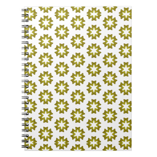 Cuaderno Patrón Verde Oliva (Frente)