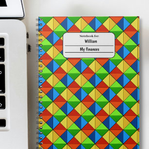 Cuaderno Patrón vibrante