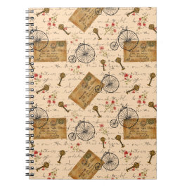 Cuaderno patrón vintage