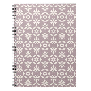 Cuaderno Patrón vintage floral sin costuras. Ornamenta eleg