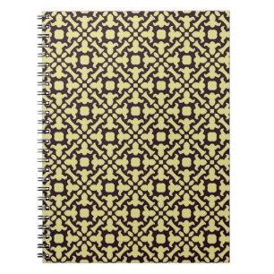 Cuaderno Patrón vintage sin foco. Antecedentes con beltifu