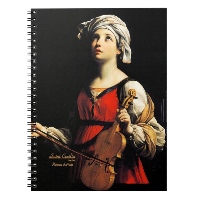 Cuaderno Patrona de San Cecilia (Frente)