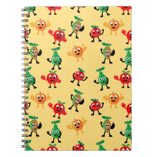 Cuaderno Patrones de diseño con un diseño de carácter de fr