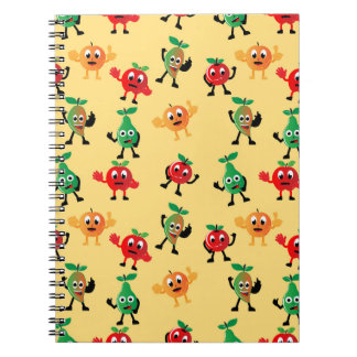 Cuaderno Patrones de diseño con un diseño de carácter de fr
