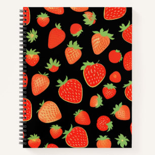 Cuaderno Patrones de fresa