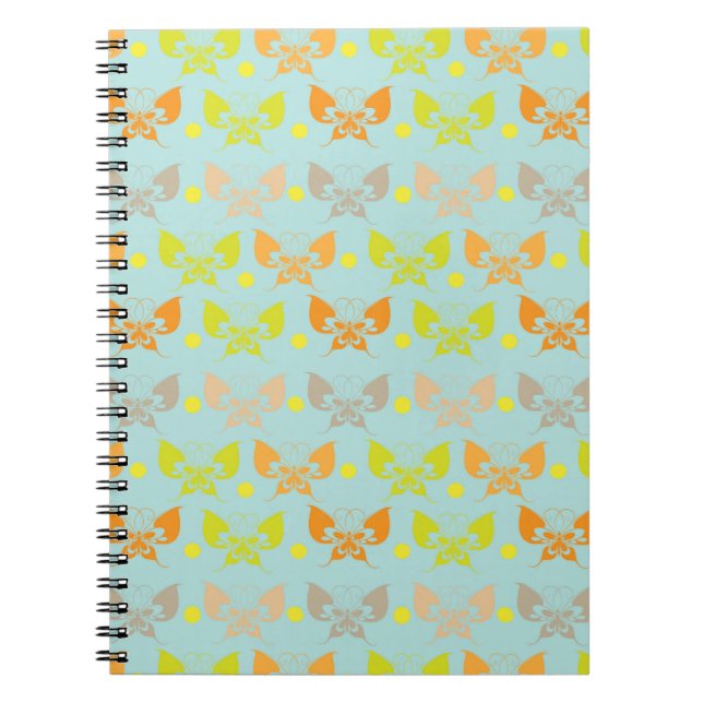 Cuaderno Patrones de mariposa (Frente)