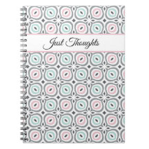 Patrones de moda en gris pastel, rosa y azul