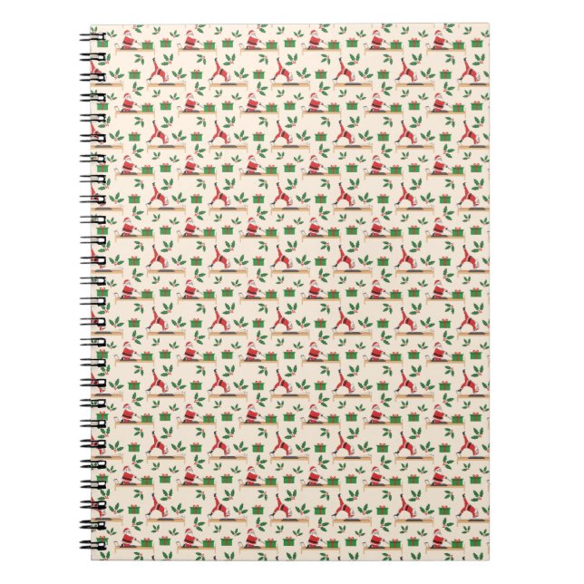 Cuaderno Patrones de Navidad sin Costuras de Pilates Reform (Frente)