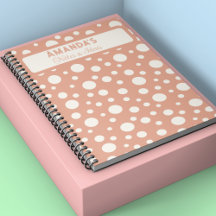 Patrones de puntos de la polka coral - nombre del 