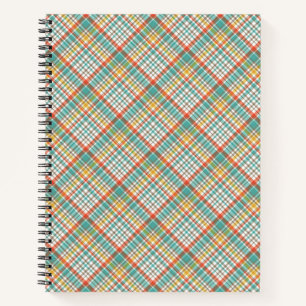 Cuaderno PATRONES DE RETRO AMARILLO VERDE naranja