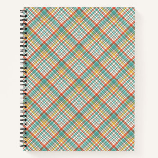 Cuaderno PATRONES DE RETRO AMARILLO VERDE naranja