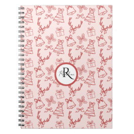 Cuaderno Patrones singulares rosados