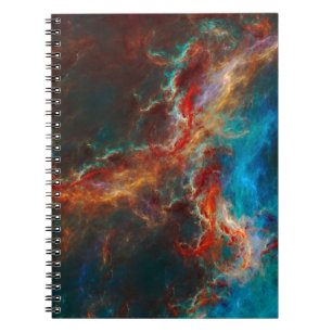 Cuaderno Patrones y formas fractales abstractos. Uni infini