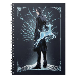 Cuaderno Patrono de Doe de Anime Severus Snape