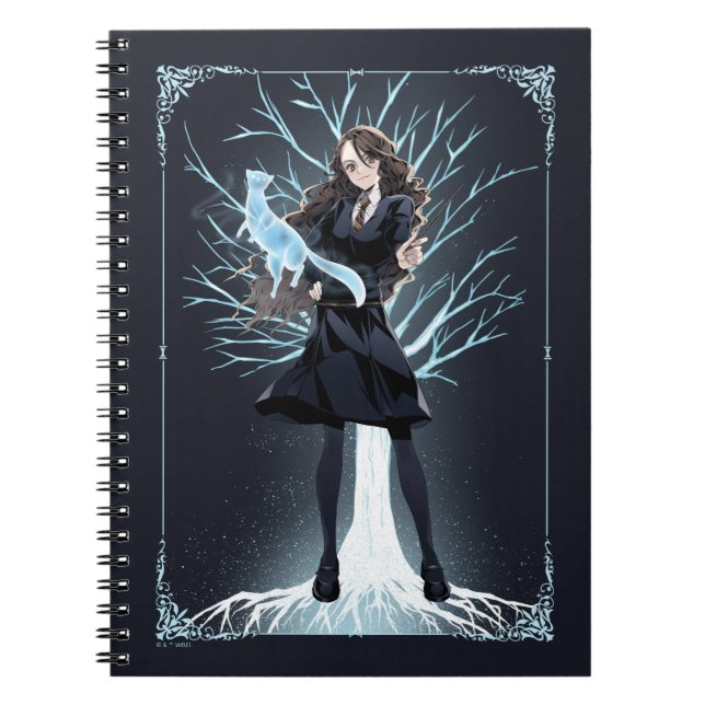 Cuaderno Patrono Otter de Anime Hermione Granger (Frente)
